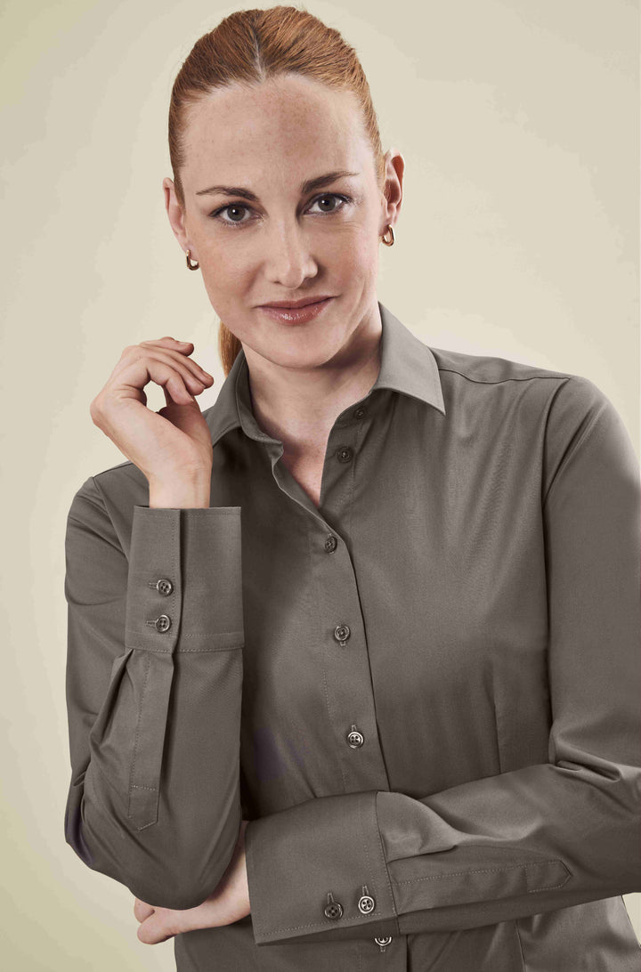 Farben - Damenbluse Langarm Regular Fit