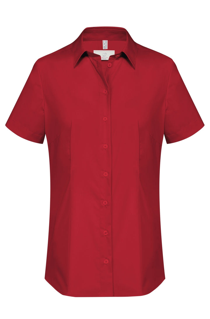 Farben von Damenbluse Kurzarm Regular Fit