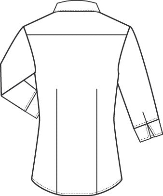 Damenbluse 3/4 Arm Regular Fit