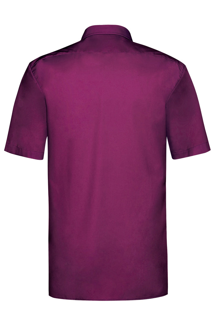 Farben von Herrenhemd Regular Fit Kurzarm