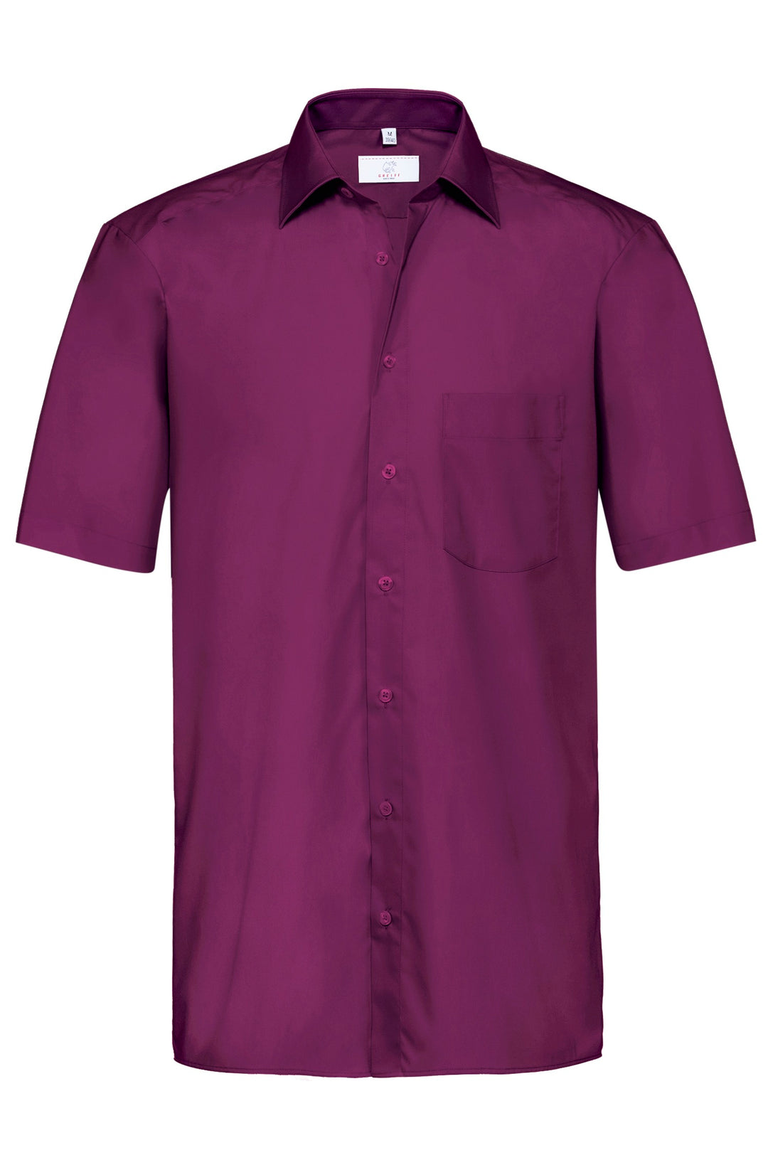 Farben von Herrenhemd Regular Fit Kurzarm