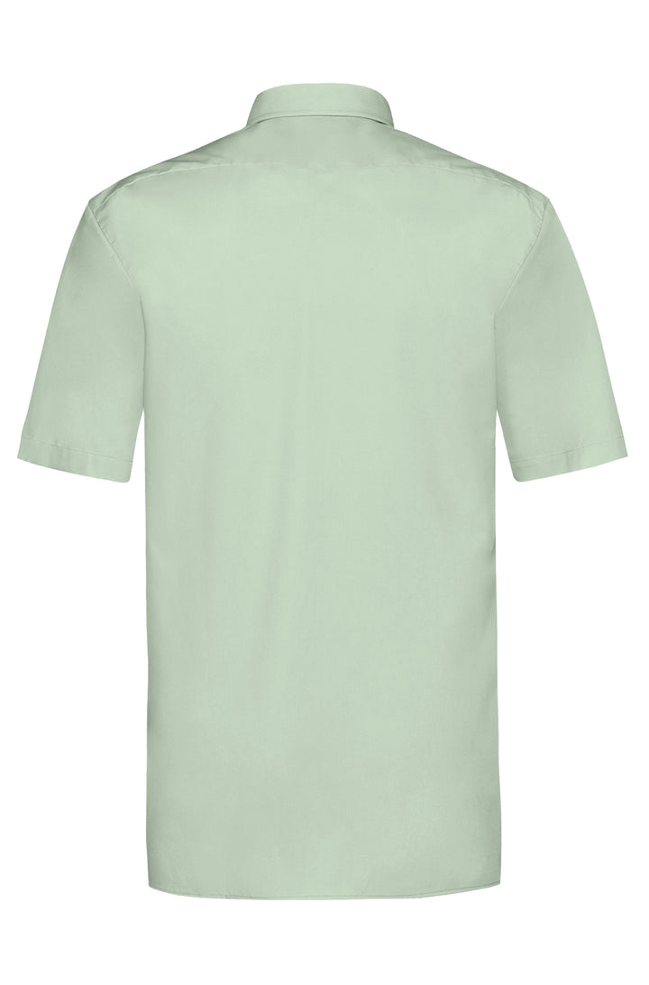 Farben von Herrenhemd Regular Fit Kurzarm