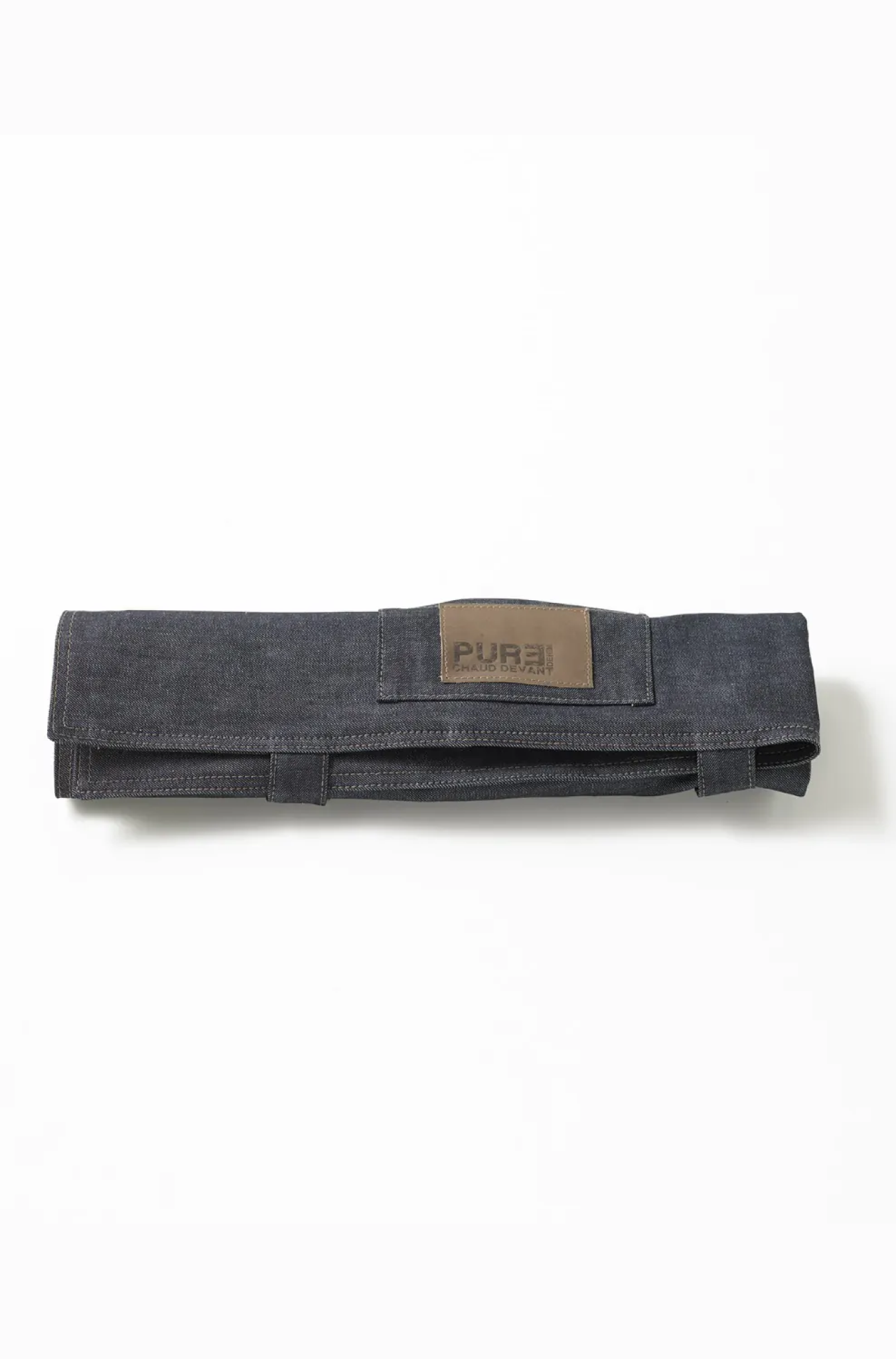 KNIFE ROLL BLUE DENIM