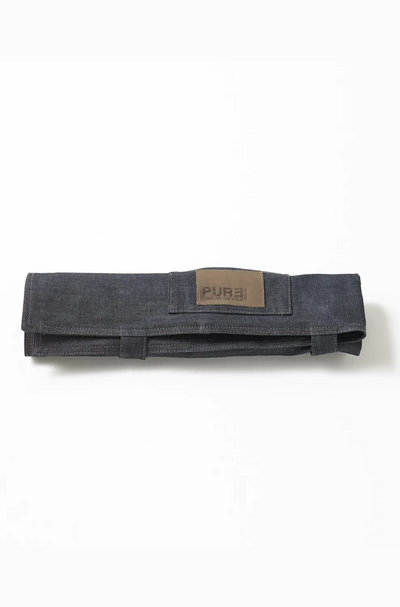 KNIFE ROLL BLUE DENIM