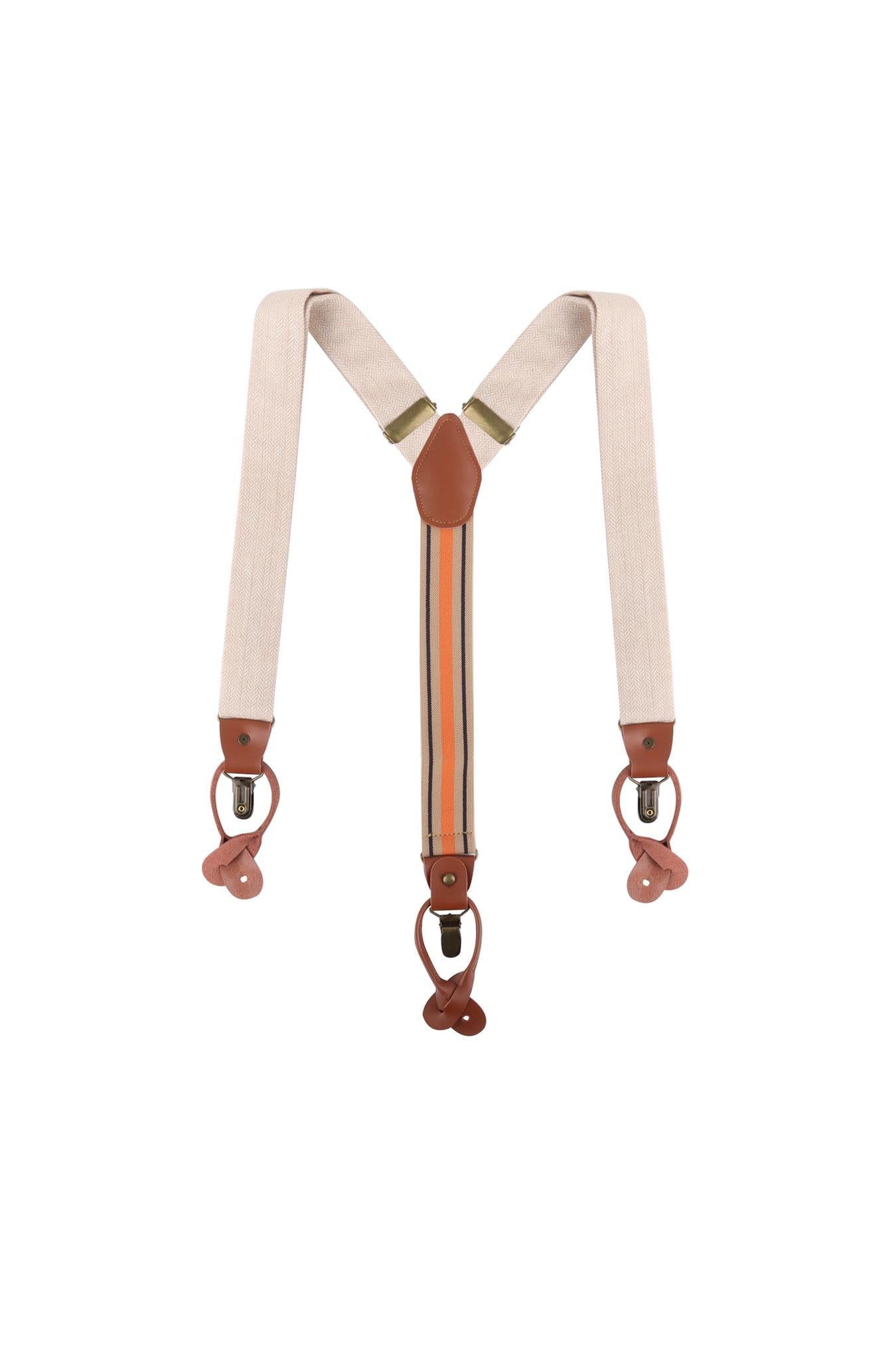 3er Pack Hosenträger Urban-Herringbone