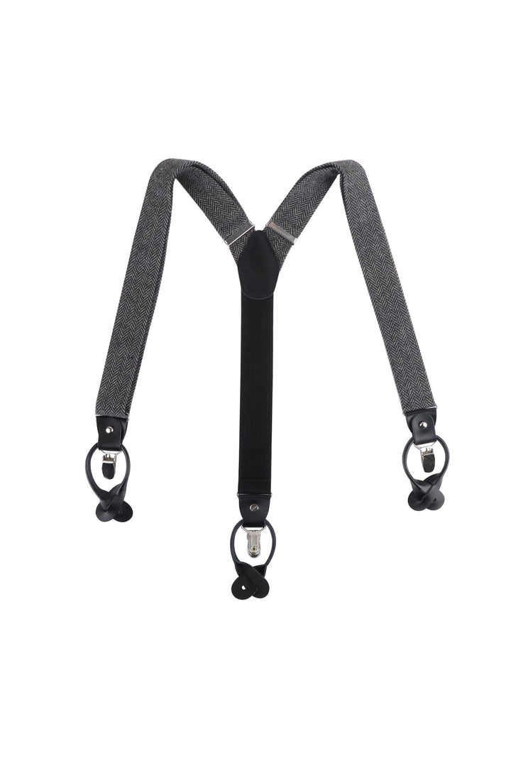 3er Pack Hosenträger Urban-Herringbone