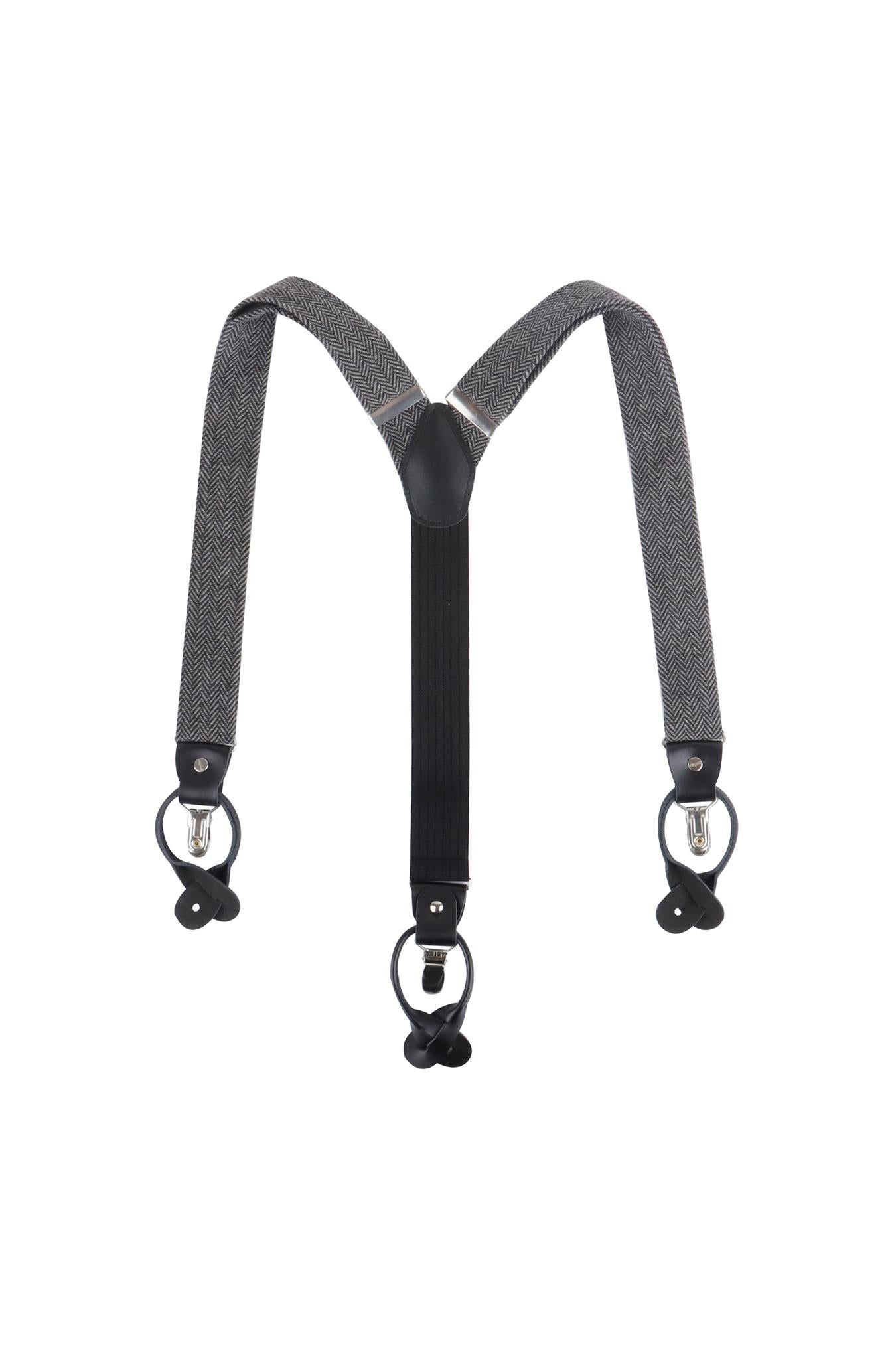 3er Pack Hosenträger Urban-Herringbone