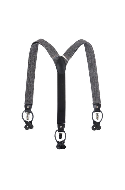 3er Pack Hosenträger Urban-Herringbone