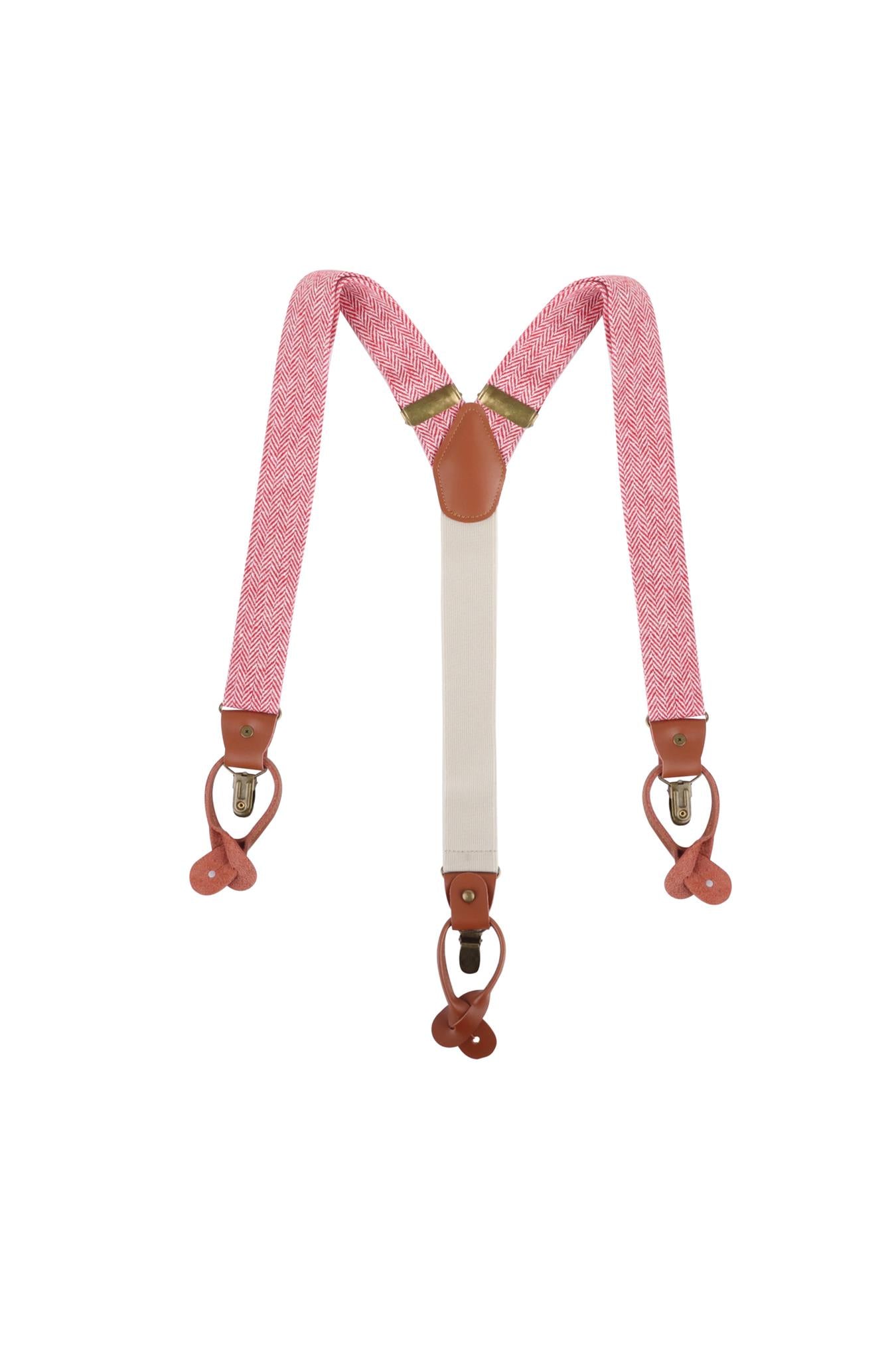3er Pack Hosenträger Urban-Herringbone