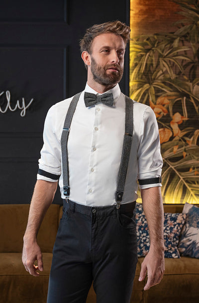 3er Pack Hosenträger Urban-Herringbone