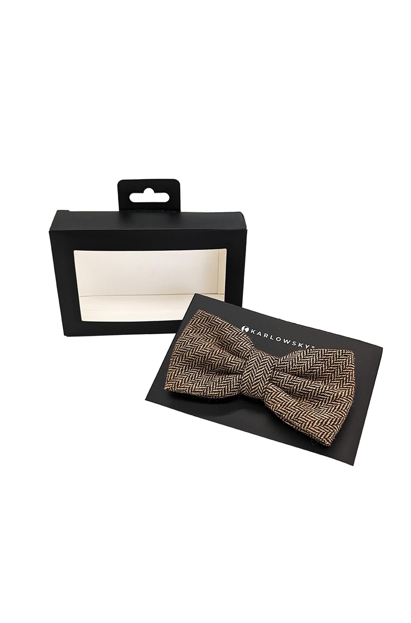 3er Pack Fliegen Urban-Herringbone