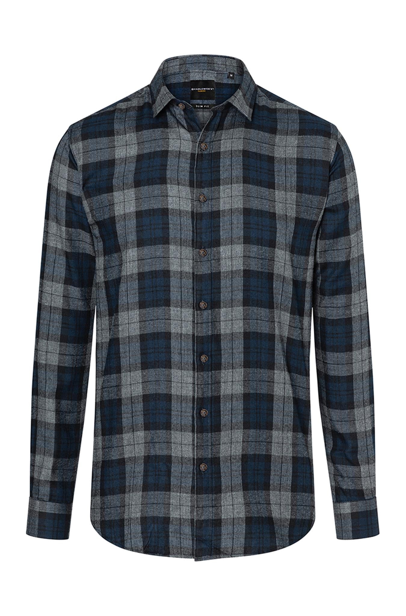 Herren Karobluse Urban-Style