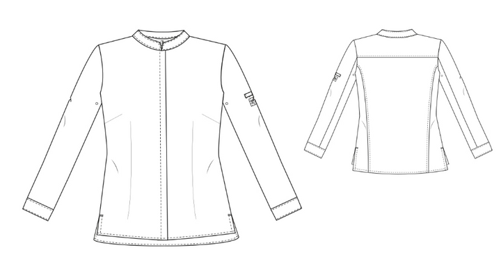 Damenkochjacke NORDIC