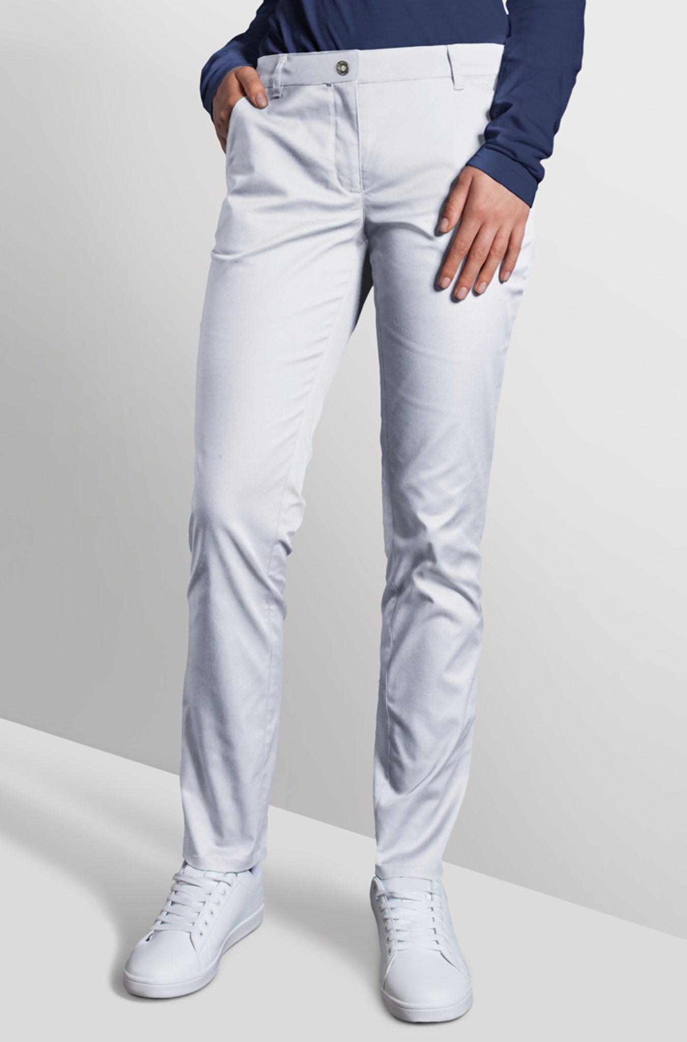 Damen 5-Pocket-Hose Classic-Stretch