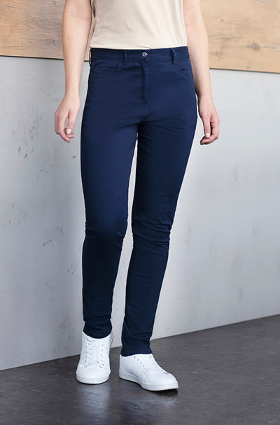 Damen 5-Pocket-Hose Classic-Stretch