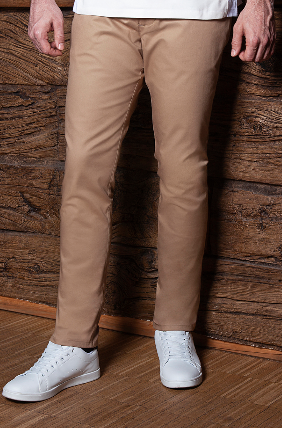 Herren Chinohose Modern-Stretch