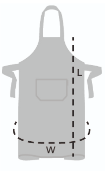 Masstabelle Bib Apron 2-Way