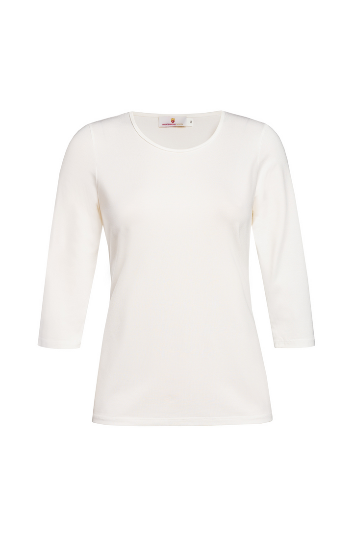 Damen Rundhals-Shirt 3/4 Arm