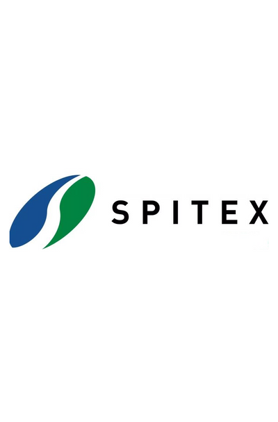 Stickerei "Spitex" Logo auf helles Poloshirt