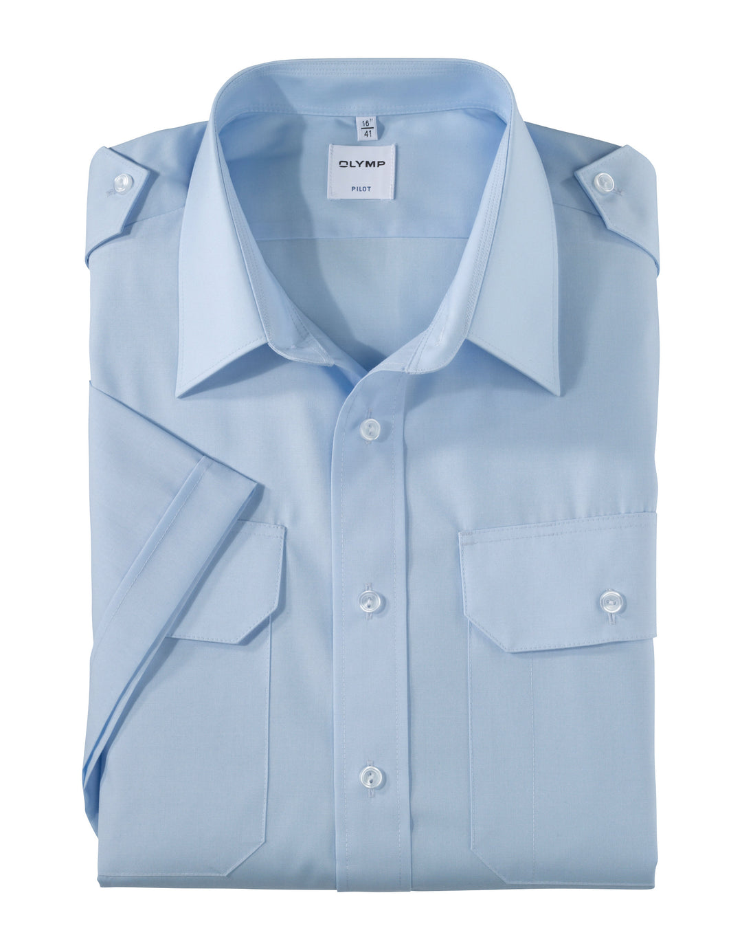 Pilotenhemd Comfort Fit Kurzarm