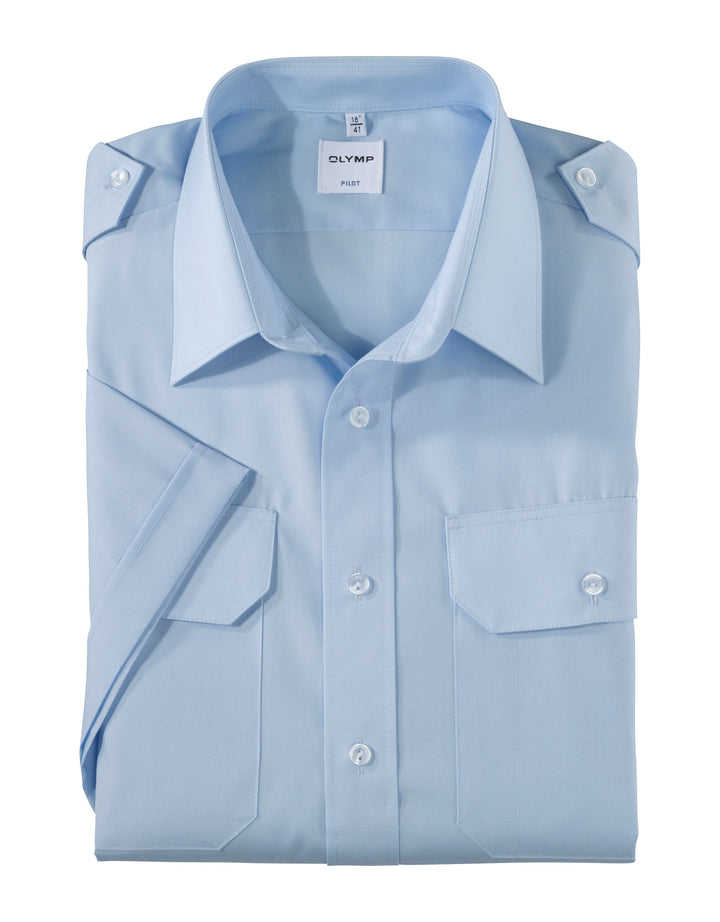 Pilotenhemd Comfort Fit Kurzarm