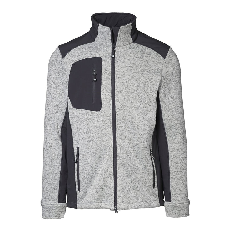 Strickfleece Jacke Herren