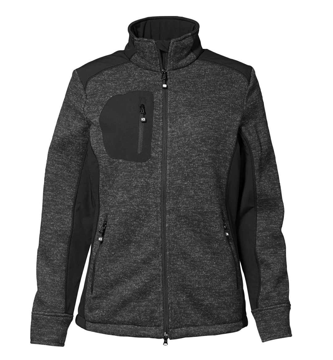 Strickfleece Jacke Damen