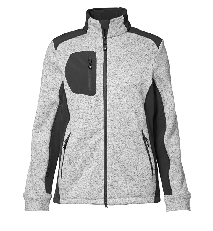 Strickfleece Jacke Damen