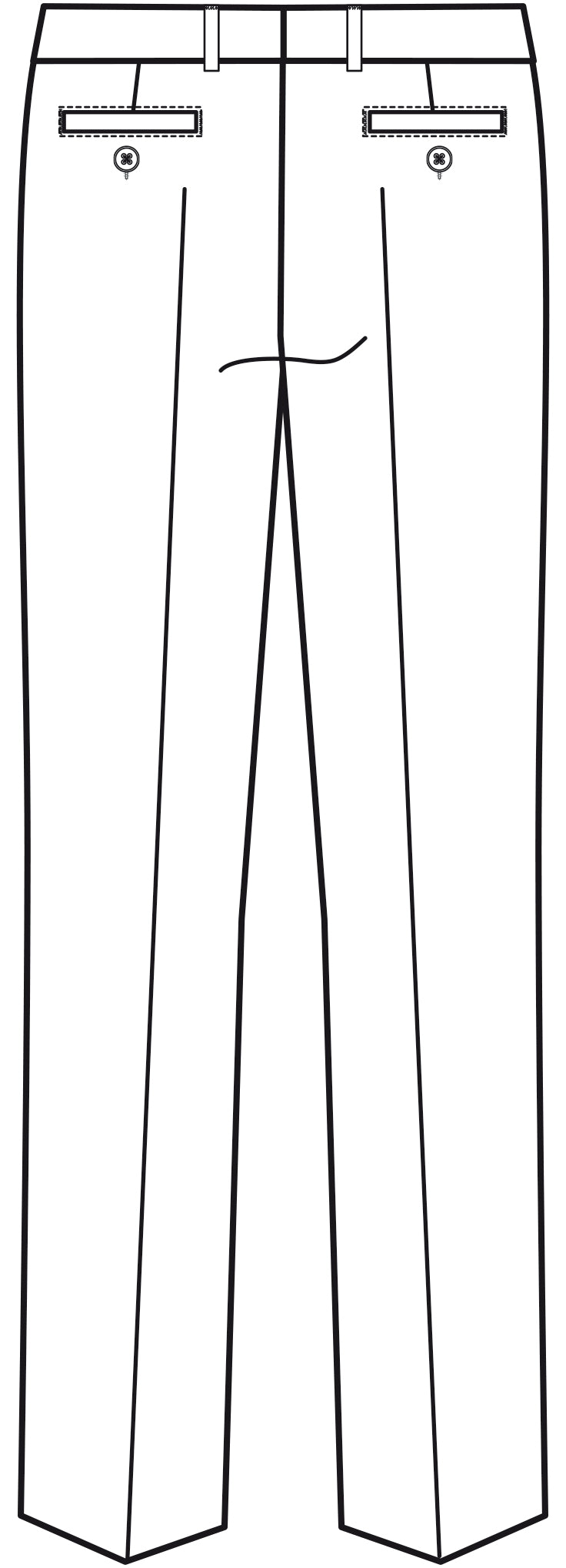 Herren-Hose Slim Fit
