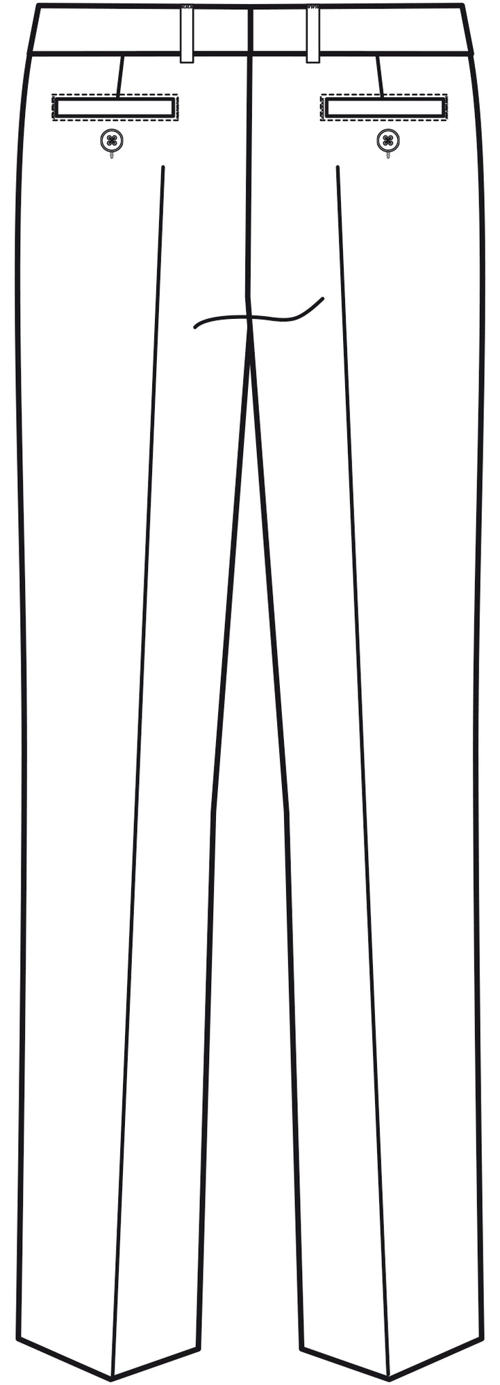 Herren-Hose Slim Fit