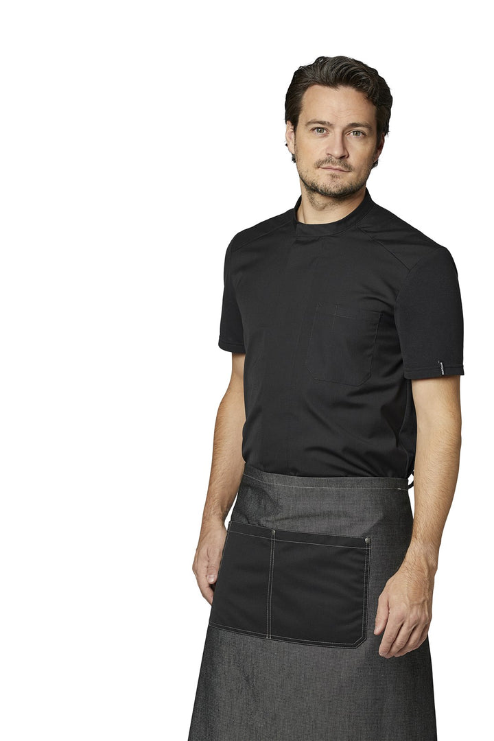 Koch-/Service Pique Hemd Kurzarm