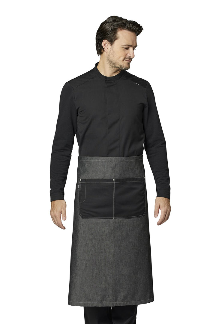 Bistroschürze mit Taschen Rock Cross