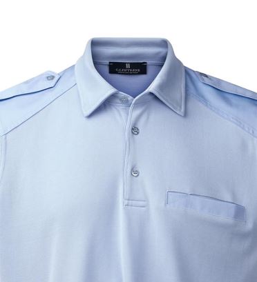 Herren Nato Langarm Polo Shirt Regular-Fit