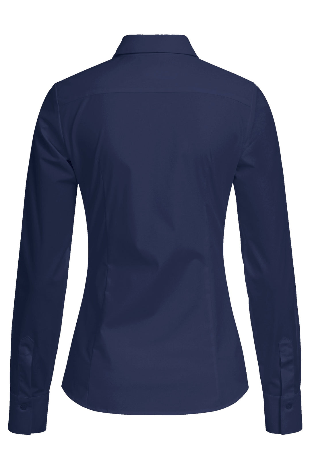 Business Damenbluse Slim Fit mit Kentkragen
