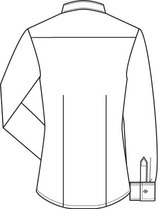 Damen Stehkragen Bluse