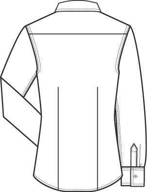 Service Damenbluse Regular Fit / Button-down