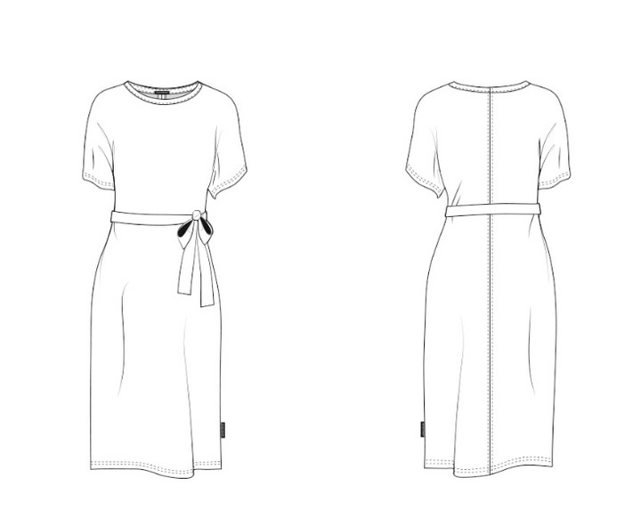 Hostess Kleid - Dress Fennel