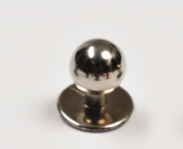knopf silber